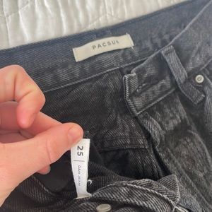 Black Pacsun Dad Jeans